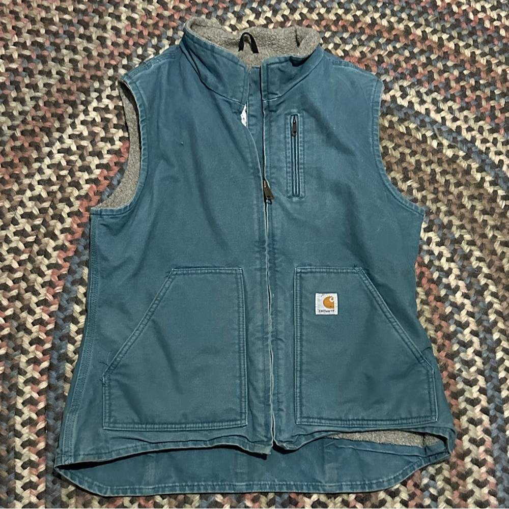 Carhartt Teal Workwear Vest